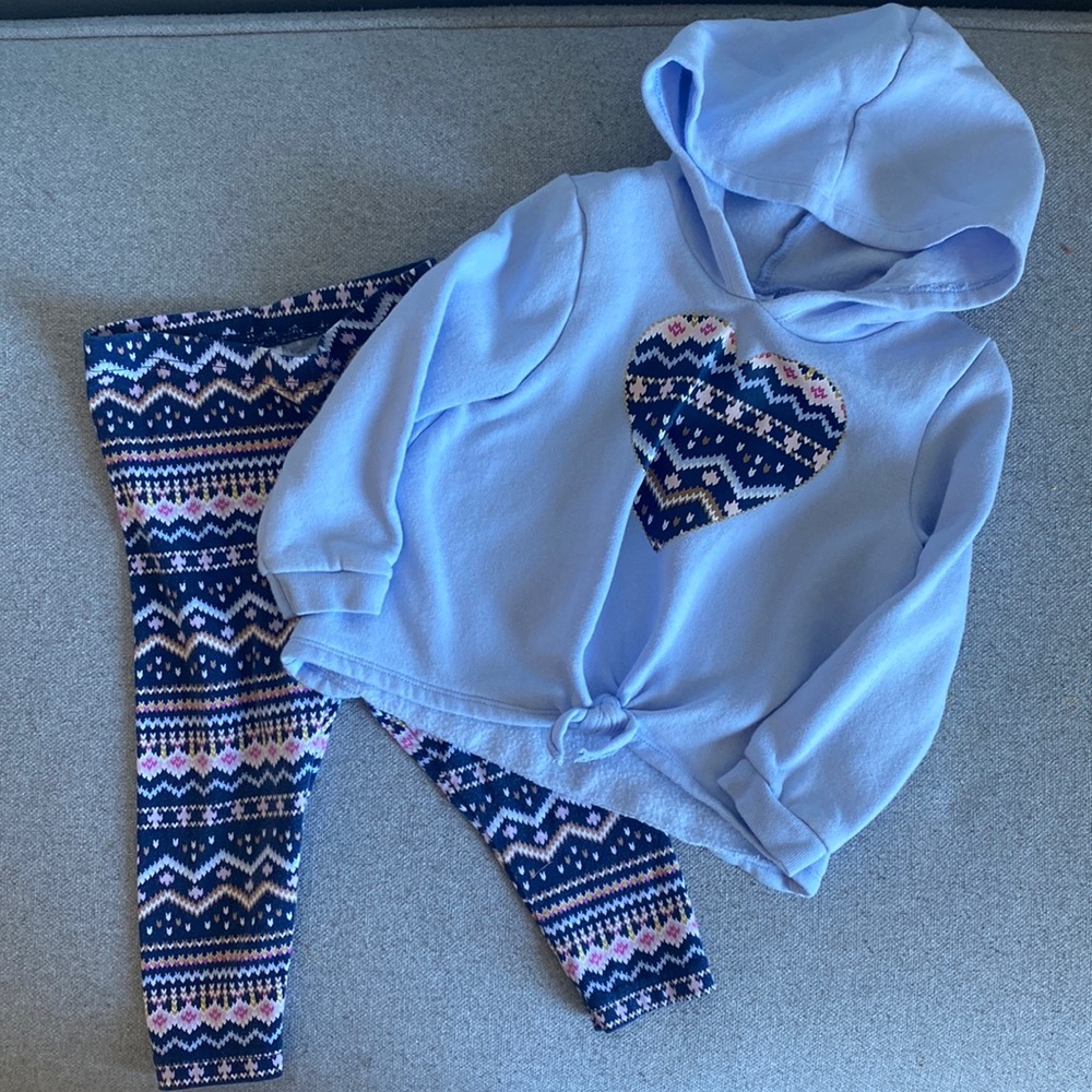 Carter’s 24m Matching Hoodie and Leggings
